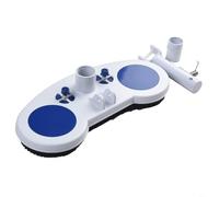 Portable Swimming Pool Vacuum Suction Head Spring Cleaner Brush For 1-1/4 And 1-1/2 Inch Hoses ABS Dirt Removal For Pools Spa