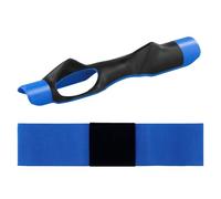 Portable Swing Trainer, Golf Grip Practice Tool, Easy Use with Alignment Guide, Lightweight Arm for Support Training Aid, Golf Gear with Sleek Style, Instruction Equipment for Women Men