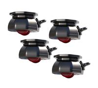 Portable Swivel Casters, Strong Furniture Wheel Kit, Easy Install with Adhesive Backing, Multipurpose Rolling Solution for Heavy Loads, Moving Equipment Locking Design, Garage Tool for Indoor Floors