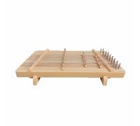Portable Sycamore Wood Dulcimer, 1 Yard, 2 Strings, Wide Range, Clear Sound Quality, Outdoor Practice,B