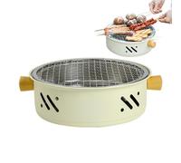 Portable Table Grill,Small Table Grill - Portable Electric BBQ Grill Small Charcoal Grill - Appliances Smokeless Camping Korean Grill for Backyard and