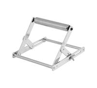 Portable Table Saw Stand - Adjustable Height Stainless Steel Frame Rustproof Folding Stand Heavy Duty Cutting Machine Workshop Tool Holders | for Tables Saws