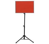 Portable Table Tennis Rebound Board, Table Tennis Rebound Board Practice Equipment, 360° Angle Adjustment, with Bottom Bracket, Suitable for Home, Studio, Gym, School(Size1)