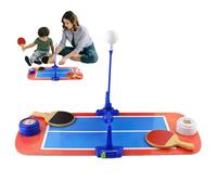 Portable Table Tennis Set - Table Ball Game Set - Parents Child Interaction Fun Toy for Hand Eye Coordination Children Home Playtime Skills Promote Girls Indoor