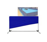 Portable Table Tennis Surround Block,55.1x28.3in,Ready to Install for Playing Field Home Community Game Room(140x72cm/10pieces)
