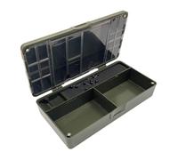 Portable Tackle Organizer - Professional Fishing Hook Organizer Jig Case Container System, Rig Storage for Travel Kayak Angler Outdoor Gear | Boat Freshwater Saltwater Carp Fishing Equipment Storage