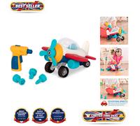 Portable Take-Apart Airplane Set with Movable Parts - Learning Toy for Kids