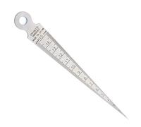 Portable Taper Gage High Stainless Steel Feeler Hole Taper Gauge Ruler Measuring Tool Multipurpose Tool Feeler Gauge