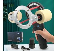 Portable Taping Winding Machine, Handheld Electric Cable Wrapping Machine, 27W Portable Air Conditioner Tape Wrapping Machine, 70-380 RPM Adjustable Speed, for Wire Harness & Hose Protection