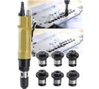 Portable Tapping Machine with Reversible Drill Bit and Adjustable Speed for Efficient Boring and Milling