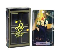 Portable Tarot Deck, Storytelling Card Set, 78pcs, Divination Game, Fortune Telling Cards, Easy Interpret Guide, For Holiday Gatherings Festival Events And Home