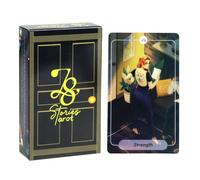 Portable Tarot Deck, Storytelling Card Set, Game with Leisure Play, Sturdy Paper Entertainment Cards, Colorful Design Festival Accessory, Tarot Cards for Family and Friends