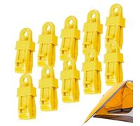 Portable Tarp Fasteners, Adjustable Clamp Clips, 3.22x1.18x1.18 Inch Cover Holder with Lock Grip, Reinforced Cord Clamp, Outdoor Securing Tool with Strong Bite, Utility Accessories for Canopy