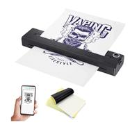 Portable Tattoo Transfer Printer,Machine Mini Network,Thermal Stencil Line Drawing Printing Copier