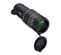 Portable Telescope 40x60 Professional Monocular Zoom Binoculars Night Optic Scope Big Vision Telescopio (Color : White) small gift