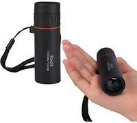 Portable Telescope HD Professional Monocular Telescope Super Wide Angle Optical Mirror Large Black ， Monocular Telescope 25 * 30 Mini Pocket Telescope