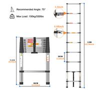 Oypla Foldable 2 Step Ladder Stepladder Non Slip Tread Safety Steel