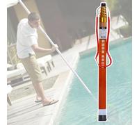 Portable Telescopic Safety Hook Pool Pole, Lightweight Emergency Rescue Equipment (1.2-10M/3.9-32.8FT) for Drowning Swimmers, Essential Lifesaving Tool for Swimming Pools