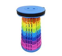 Portable Telescopic Stool 45cm Height - Rainbow