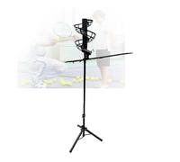 Portable Tennis Ball Launcher, Adjustable Height for Easy Practice, Ideal for Beginners and Kids in Stadiums or Home Fields