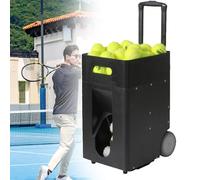 Portable Tennis Ball Launcher with Dual-Mode Control, Perfect for Beginners & Advanced Players, Ideal Trainer for Skill Improvement