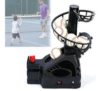 Portable Tennis Ball Machine, Adjustable Interval & Distance, 6-7 Balls, for Beginners, Kids, Coaches