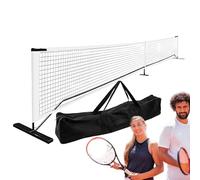 Portable Tennis Net | Tennis Net 6.7 m for Aisle | 600D Resistant Nylon with Bag | Outdoor Net for Training Young Adults, Easy to Climb and Carry