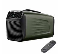 Portable Tent Air Conditioner, 5200 BTU Mobile AC Unit with Remote Control and Dehumidifier, Quiet Cooling for Camping, Small Room, Pet House