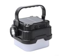 Portable Tent Light USB-C Fast Charge Compact Size(SL-013 Black) | 3 light modes strong weak for strobe, IPX4 waterproof heavy rain, USB-C fast charge, 3h runtime, compact hook design