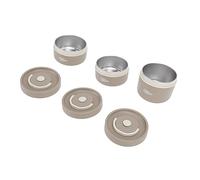 Portable Thermal Lunch Box, Thermal Lunch Box Stainless Steel Lunch Box with Thermal Bag Round Thermal Box for School Outdoor (TIKATARERc3me29u1yg-15)