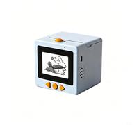 Portable Thermal Sticker Printer with HD Preview Display, Voice-Activated Design Function, Wireless for Mini Sticker Printers for Journaling, Scrapbooking, Crafts, Notes and Creatives