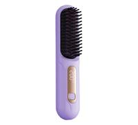 Portable Thermal Styler Comb - 3 Temps LED Display Device, Negative Ion Smoothing Tool, Fast Heat Technology Design, Anti Scald Teeth Structure, Lightweight Travel Friendly Build | Travel Home Salon