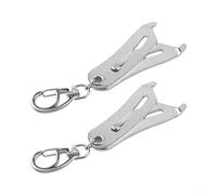 Portable Thread Size Verification Tool for Nut & Bolt Identification - Aluminum Alloy & Hardened Stainless Steel, Metric/Standard Gauge, Keyc