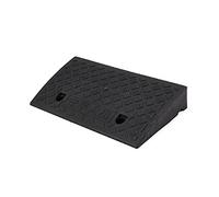 Portable Threshold Ramp for Wheelchair, Lightweight Plastic Curb Ramp for Doorways and Bathroom, Accessible Edge Protector Spill-Stop Design