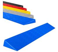 Portable Threshold ramps, Threshold Door Step Ramp Portable Curb Ramp Multicolor Multiple Sizes(Blue,100x10x3.5cm)
