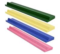 Portable Tile Rack, Travel Mahjong Stand, Game Tile Holder with Lightweight Design, Compact Domino Organizer, Mahjong Display with Sl uild, Game Rack for Holiday and Family