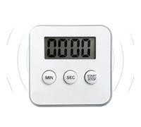 Portable Time Counter, Smart Time Tracker, Alarm Clock with Display, Compact Countdown Device, Desk Organizer with Magnet, Timing Accessory for Baking Study Meetings Use