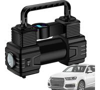 Portable Tire Inflator - 12V Electric Compressor,Motorcycle Air Pump with Digital Pressure Gauge - for Car Bike Motorcycle Truck Auto Biking Camping Balls Basketball Inflatable