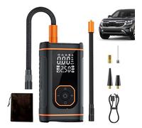 Portable Tire Inflator - 5.31 Inches Electric Air Pump | Digital Tire Compressor - Lightweight ABS USB Rechargeable Inflator With Accurate PSI Display For Car Tires Bicycles Sports Balls And Home Use