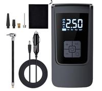 Portable Tire Inflator - Long Battery Life, Lightweight Construction, User-Friendly, Versatile Device | Air Compressor for Cars, Motorbikes, Bicycles, Sports Balls, Portable Inflation Tool f