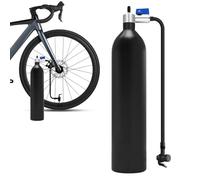 Portable Tire Inflator - Vacuum Pressure Tank, 200 PPSI Air Pump On Bike | Lightweight Tire Filling Device For Men Cycling Equipment, Suitable Pa