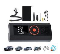 Portable Tire Inflator,with Digital Gauge Auto Shut-Off | Tire Inflator Portable Air Compressor - for Motorcycle Vehicle Balls Balloon Electric Scooter Home Outdoor Travel Repair