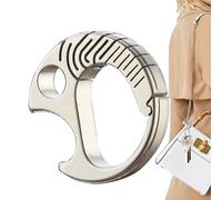 Portable Titanium Bottle Bottle with Keychain, Multi-Function Accessory for Bars Restaurants, Durable Lightweight Keychain Tool, Ideal for Camping Activities