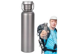 Portable Titanium Water Bottle Sports Hydration Water in Titanium Cycling Leakproof Drink for Outdoor Activities Camping Travel with User-friendly Design Resistance to