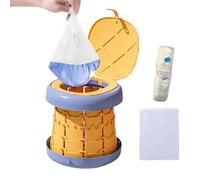 Portable Toilet for Kids Trainer Comfortable Tool with Anti-Slip Bottom | Foldable Kids Potty for Children Youth Vehicle Traveling Camping Outdoor Indoor Park Outings