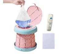 Portable Toilet for Kids - Trainer Comfortable Tool with Anti-Slip Bottom | Foldable Kids Potty | for Children Youth Vehicle Traveling Camping Outdoor Indoor Park Outings