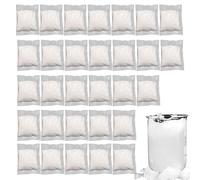 Portable Toilet Powder, 30 Pieces Pink Powder, Liquid and Solid Waste Error, Odour Neutralisation, Travel Friendliness Design, with Fast Acting Formula and Easy to Use