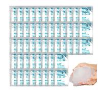 Portable Toilet Powder, 50 Camping Toilet Gel, Multifunctional Portable Poo Coagulants, Individual Portable Toilet Absorbent Gel, Individual Packed Toilet Absorbent Gel Powder, For Hiking Climbing