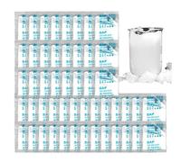 Portable Toilet Powder 50-Pack - Rapid Liquid Solidifier & Odor Eliminator, Eco-Friendly Pee Powder For Camping, RV, Boat & Kits, Fast-Acting Waste Absorbent Gel Packets