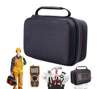 Portable Tool Box - Compact Hard Shell Case, Organizer | Perfect Carrying Handle for Cable, Electronics, Musical Instrument & Gear Business, Home, Fishing, Camping, Hiking, Fitness Activities